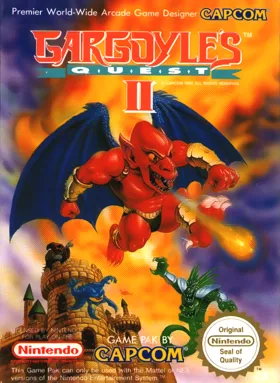 Gargoyle's Quest II (Europe) box cover front